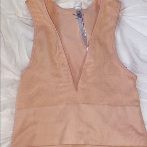 Nude/Pink Urban Outfitters top
